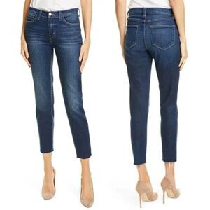 L'agence Women Size 33 El Matador Slim High Rise Salton Cropped Ankle Jeans